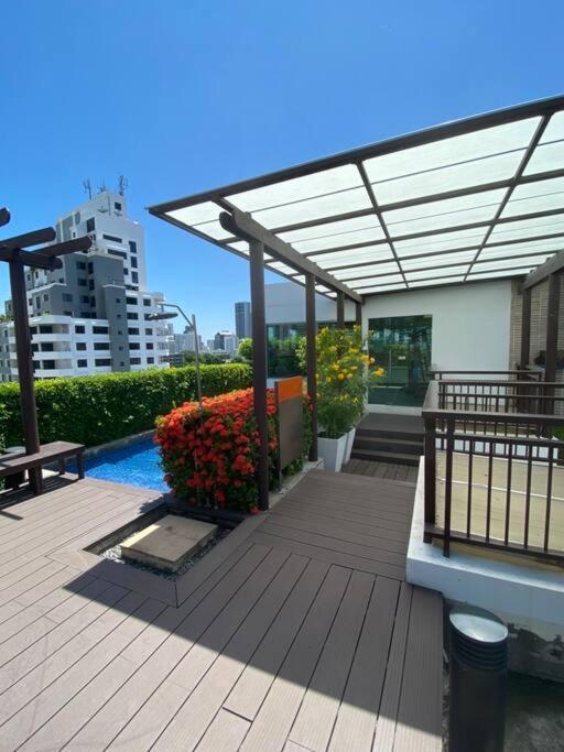 Delightful Condo In Central Location At Sukhumvit 49 Μπανγκόκ Εξωτερικό φωτογραφία